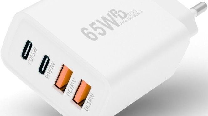  65W Quatro Charger – 4 fache Power. 1 Ladegerät.