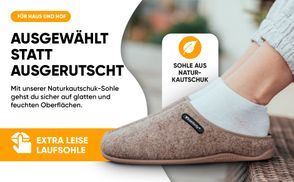 Nie wieder ausrutschen mit unserer perfekten Sohle!