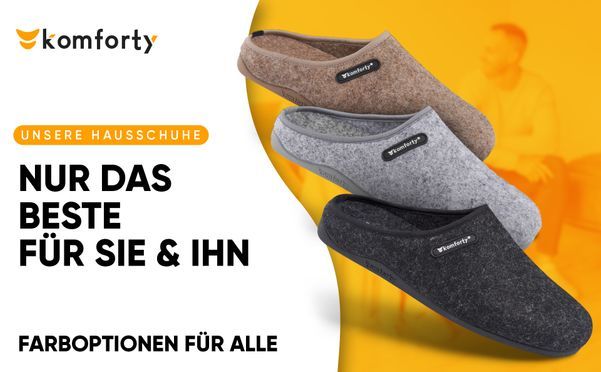  Entdecke das Komforty Gefühl!
