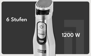Gezielte Einstellung und leistungsstarke 1200W