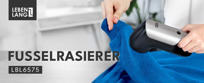 Unser elektrisches Fusselrasierer macht Ihre Kleidung wieder glatt!