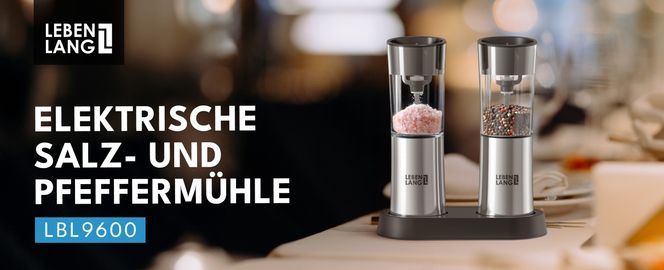 Gewürzmühlen Set mit automatischem Kipp Senor