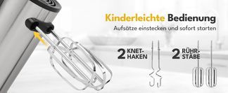 Aufsätze einstecken & starten