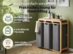 Wäsche einfach vorsortieren – Praktisch und stilvoll