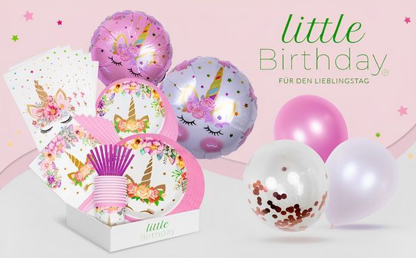 Die little Birthday Einhorn Mottobox