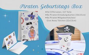 Piraten Geburtstags Box