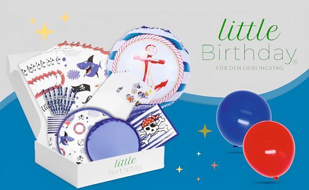 Die little Birthday Piraten Mottobox