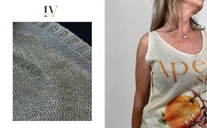 Funkelnde Lurex Fasern als Eyecatcher