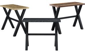 Bartisch ARNE – markantes X Gestell im Industrial Design