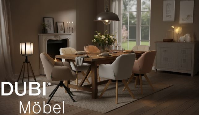 DUBI Möbel: Dein flexibler Esszimmerstuhl