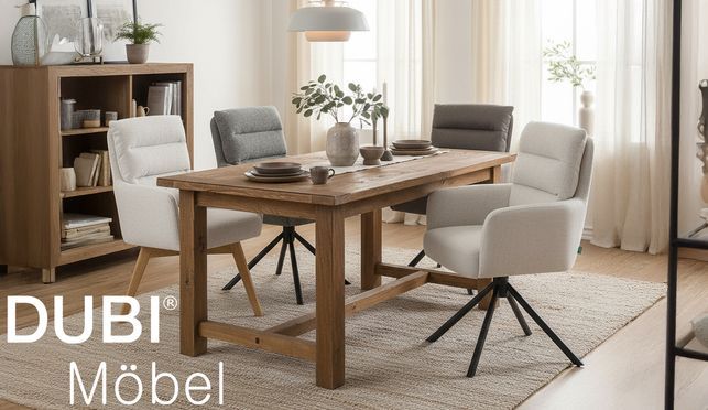 DUBI Möbel: Dein flexibler Esszimmerstuhl