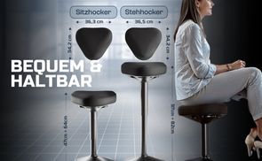 Zwei Вариантыn – Sitz & Stehhocker