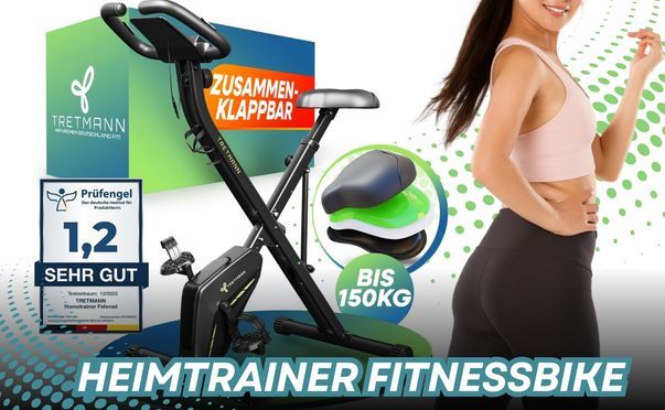 Komfort trifft Technik Tretmann Fitnessbike für Zuhause