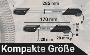 Kompakte Größe