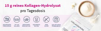 Die Fakten unseres Collagen Pure Glow Pulvers