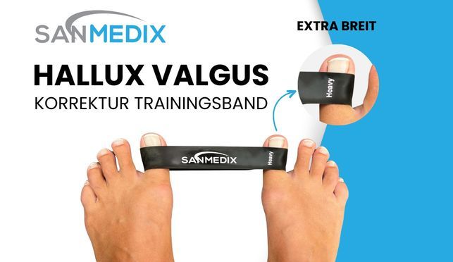 Hallux Valgus Zehenspreizer Trainingsband für den Zeh