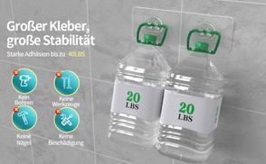 Super Klebend & Großes Fassungsvermögen