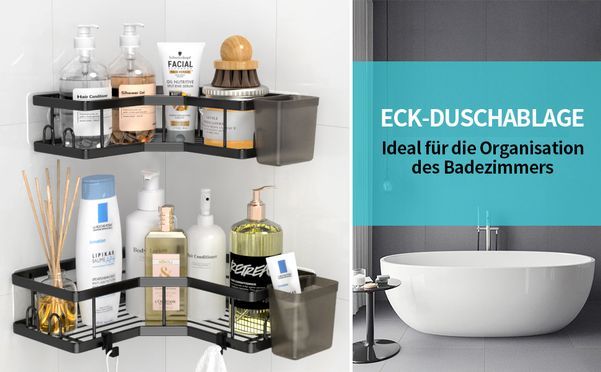 L Förmigen Ecke badezimmerregal