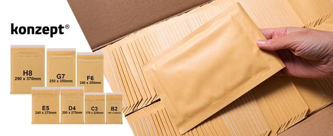 Luftpolsterumschläge Set 