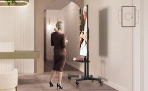 VESA Kompatibilität und Hochformat Modus