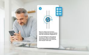 Einfache Installation dank Einbauanleitung