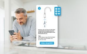 Einfache Installation dank Einbauanleitung