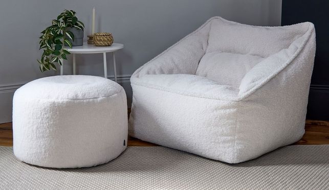 Luxuriöses Sitzsack Set