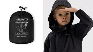 Kompakte Regenjacke im Taschenformat