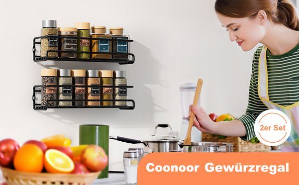 Gewürzregale für die Wand