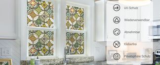 Fensterfolie mit UV Schutz und Privatsphärenschutz