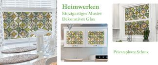 Dekorative Fensterfolie für Heimwerker