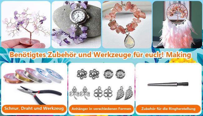 Zubehör und Werkzeuge für die Schmuckherstellung