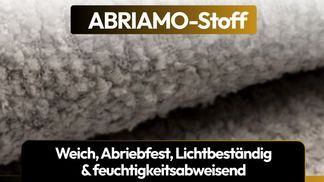 Pflegeleichter ABRIAMO Stoff – weich & langlebig im Alltag