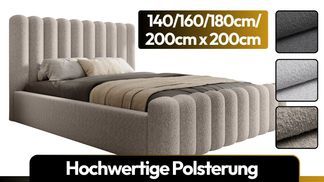 Hochwertige Polsterung für maximalen Schlafkomfort
