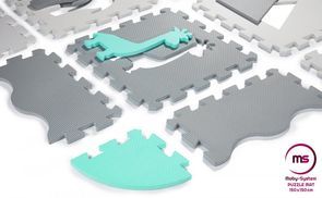 Herausnehmbare Puzzle Elemente für interaktiven Spielspaß
