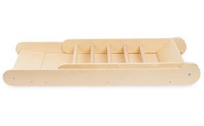 Platzsparend dank klappbarem Design