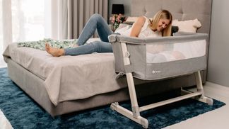 2in 1: Beistellbett kann auch freistehend verwendet werden