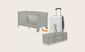 Kompakt zusammenklappbar mit Transporttasche