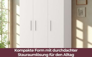 Stauraumlösung für verschiedene Wohnbereiche