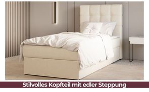 Elegantes Kopfteil mit Steppung