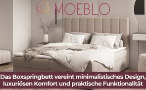 Luxuriöses Boxspringbett
