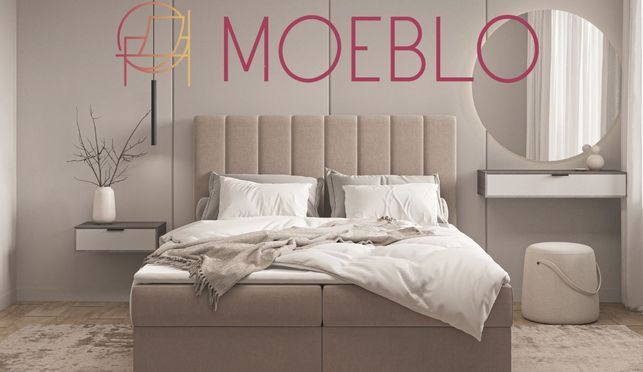 MOEBLO Boxspringbett Bett 01 – Stilvoller Komfort mit durchdachten Details