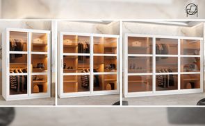Wählbare Breiten für flexible Raumgestaltung