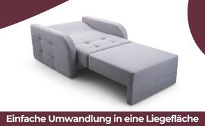 Sitzmöbel mit zusätzlicher Liegefläche