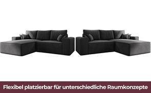Flexibel wählbare Eckposition