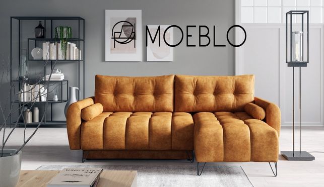 Modernes Ecksofa mit stilvollen Details