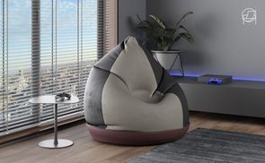 Moderner Sitzsack für vielfältige Einsatzmöglichkeiten und e
