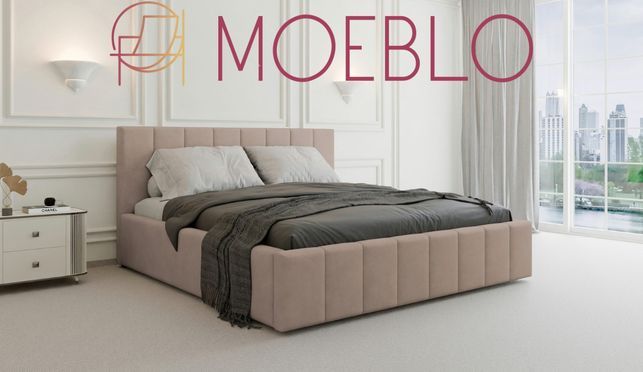 MOEBLO Polsterbett Bett 01 – Design, Funktion & Komfort vereint