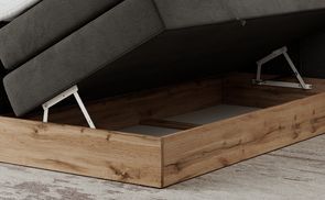 Komfort und Praktikabilität: Boxspring Bett mit Bettkasten