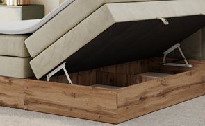 Komfort und Praktikabilität: Boxspring Bett mit Bettkasten
